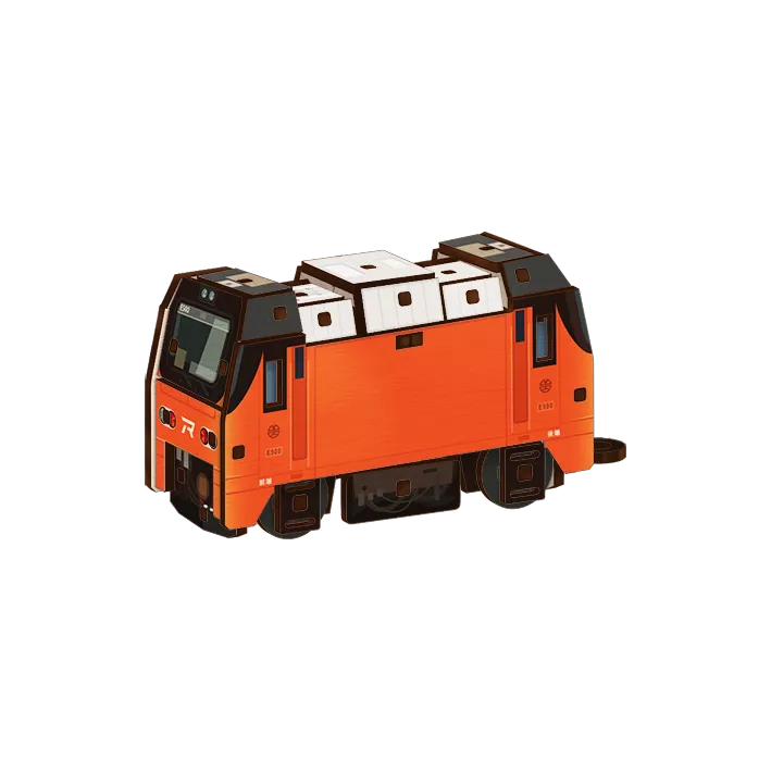 E500電力機車 DIY火車拼木【臺鐵授權】｜ Electric Locomotive DIY 3D Train Model