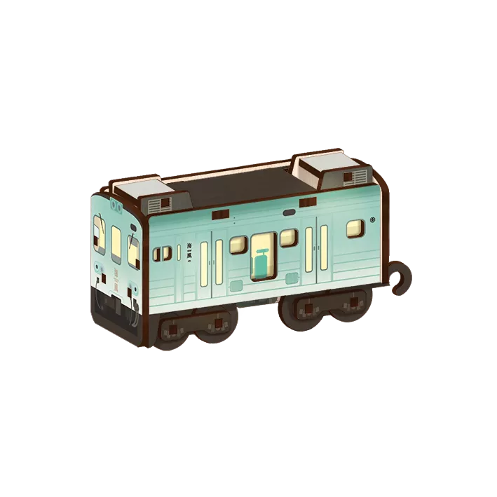 海風號 DIY火車拼木【臺鐵授權】｜Haifeng Tourist Train DIY 3D Train Model