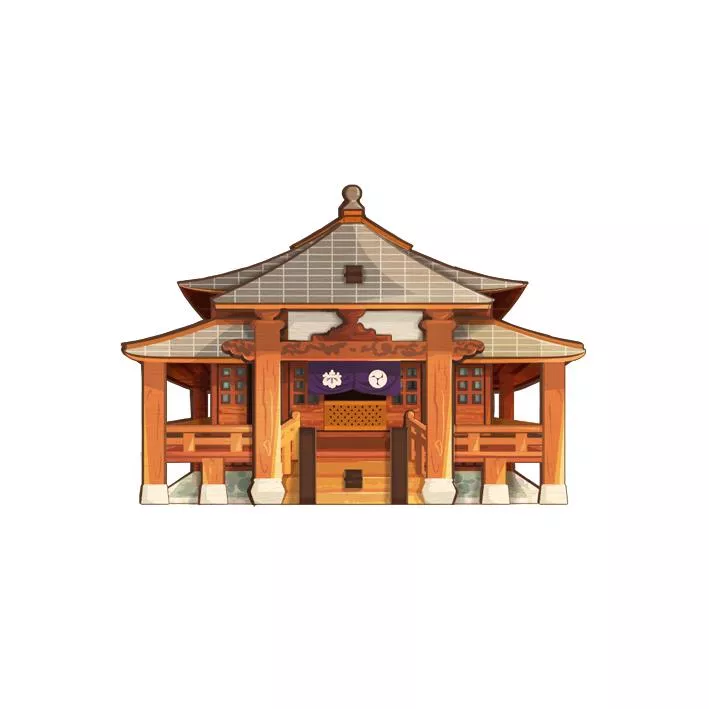 花蓮吉安慶修院 – DIY木質組合冰箱貼｜Chingxiu Temple – DIY Wooden Fridge Magnet