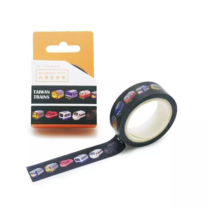 台灣火車紙膠帶｜Taiwan Trains Masking Tape