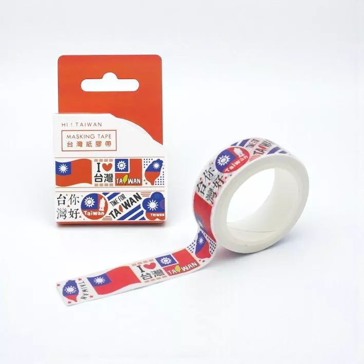 台灣國旗紙膠帶｜Taiwan Flag Masking Tape
