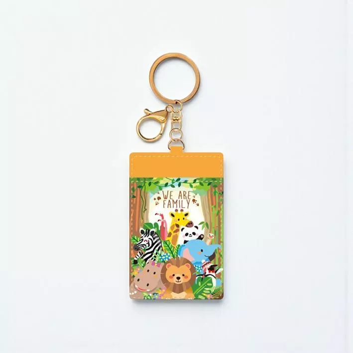 可愛動物 – 皮製悠遊卡套｜Cute Animals – EasyCard Holder