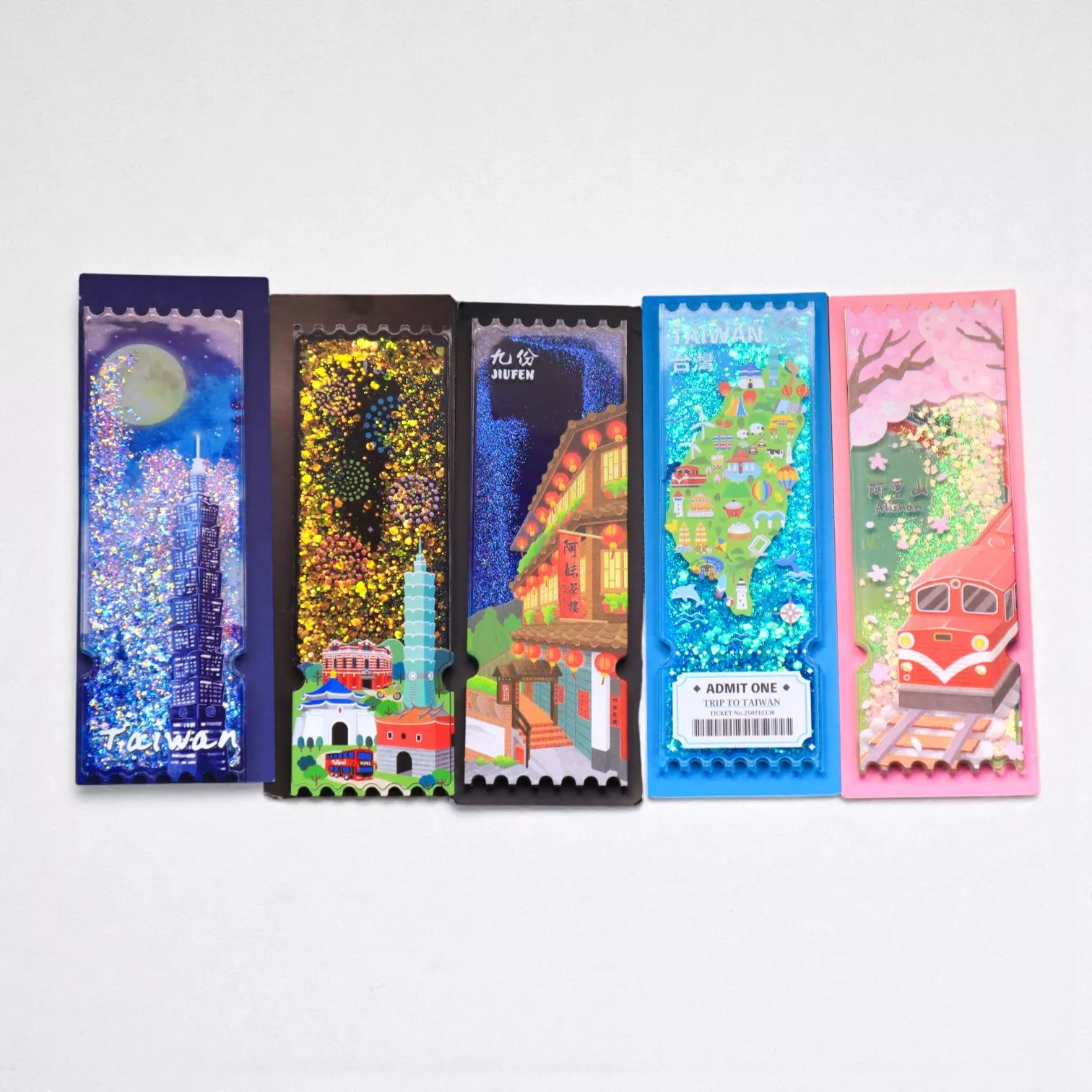 票根流沙冰箱貼｜Ticket  Quicksand Magnet