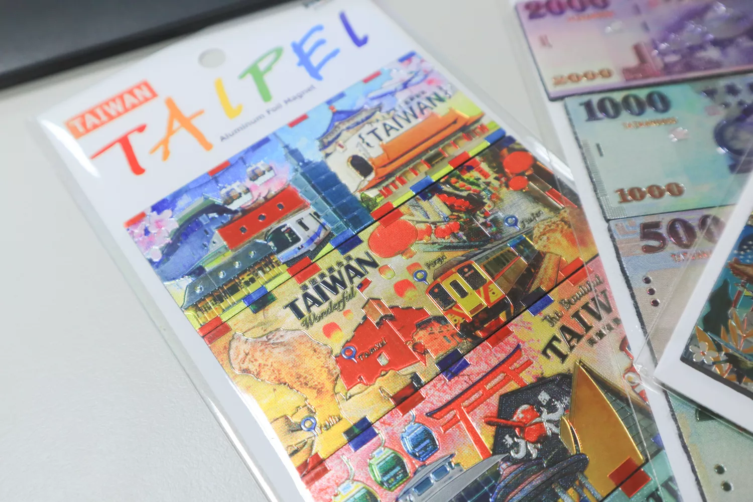 Taiwan souvenir Taiwanese culture gift Taiwan scenery magnets Creative Taiwan stationery 台灣紀念品