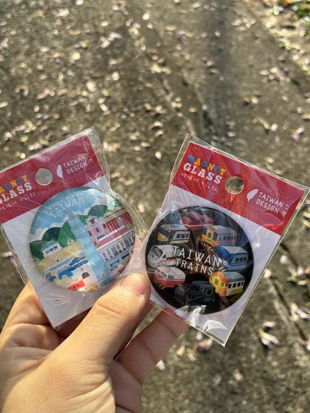 玻璃球冰箱磁鐵 台灣紀念品 台灣伴手禮 台灣文創小物 taiwan souvenirs 