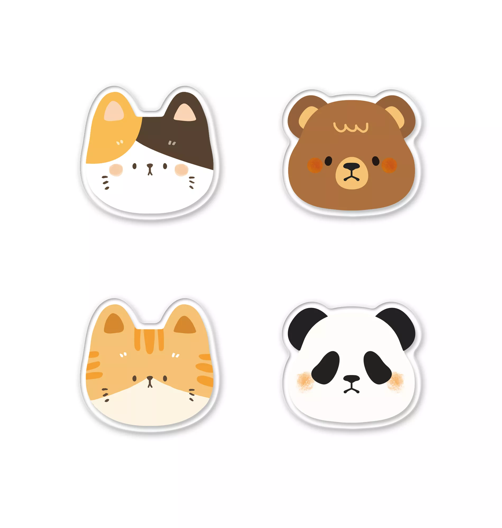 萌寵滴膠壓克力冰箱貼 ｜ Cute Pet Epoxy Acrylic Fridge Magnet