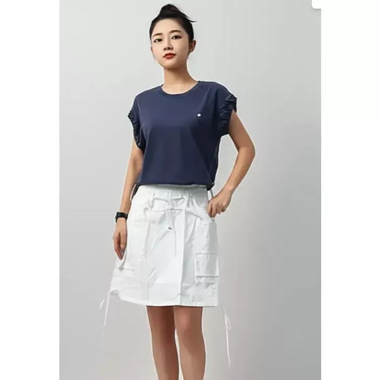 【台灣出貨】短褲(裙)+無袖襯衫 氣質顯瘦 時尚百搭兩件式套裝 夏季女裝