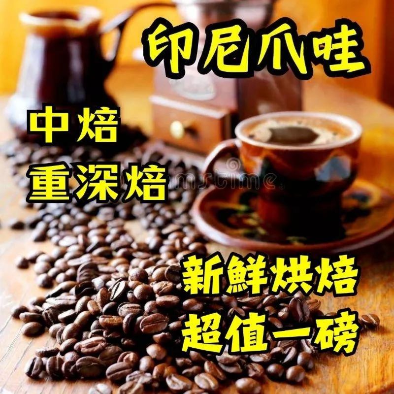 印尼爪哇咖啡【中烘焙/重深烘焙】適合冰滴 濃縮 拿鐵 冰咖啡 手沖 黑咖啡【半磅/1磅裝咖啡豆】
