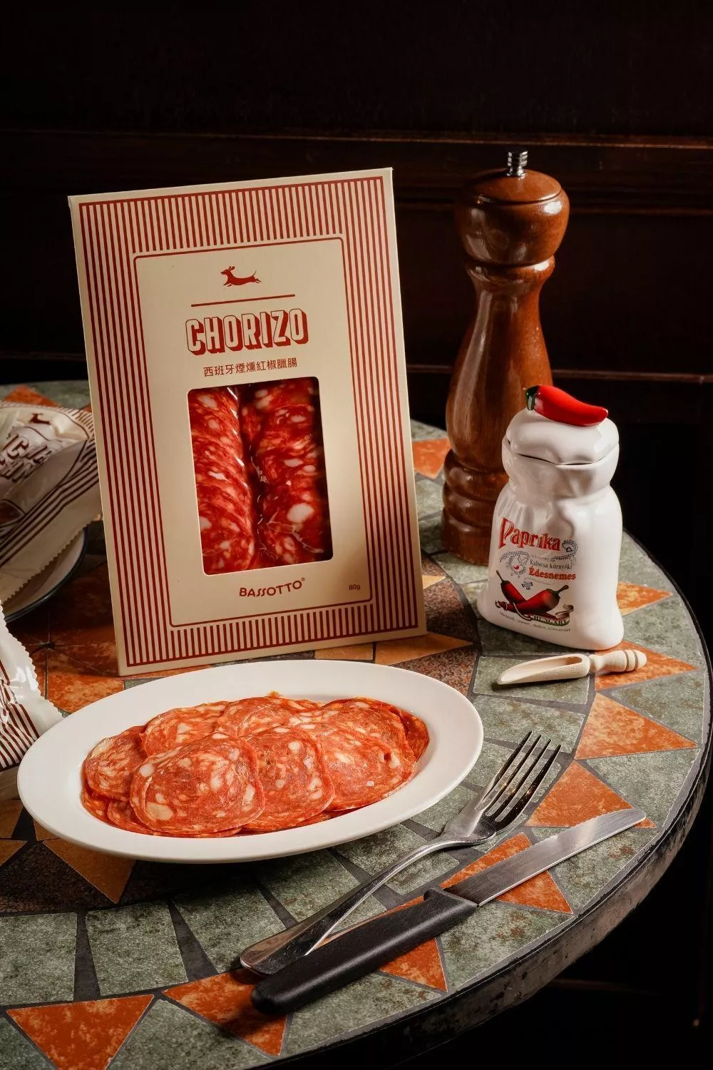 西班牙煙燻紅椒臘腸 Chorizo