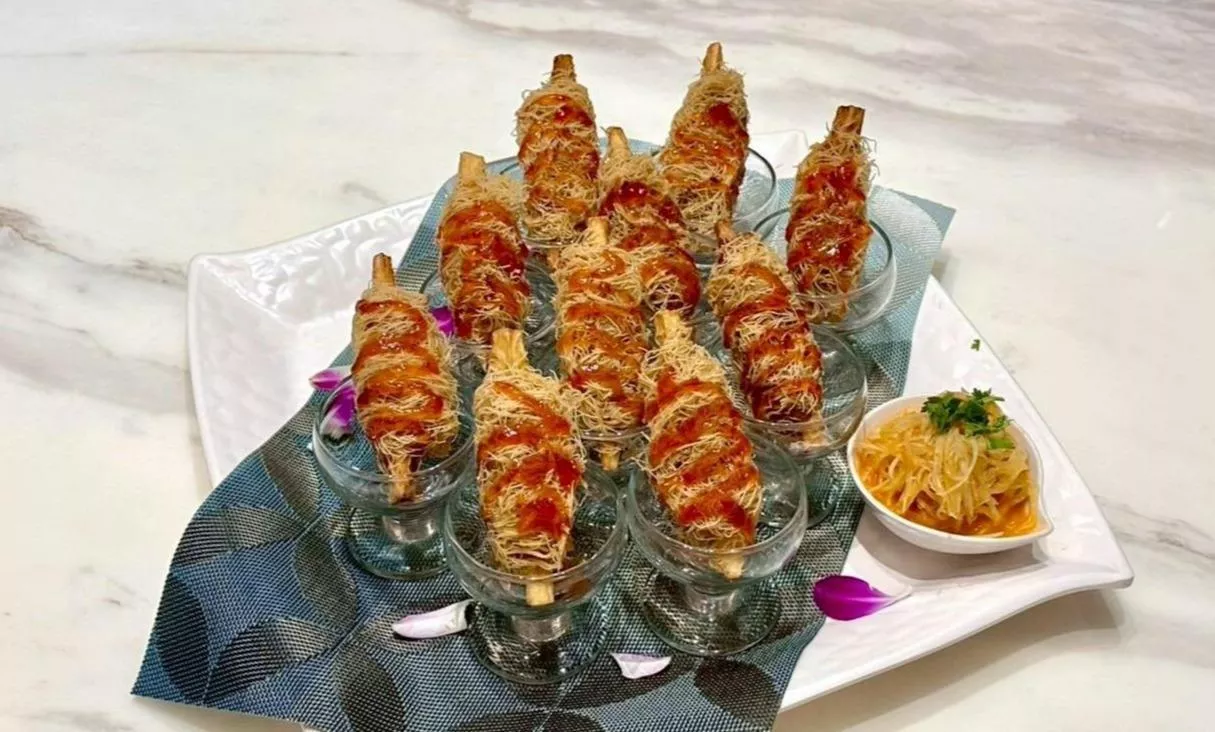 單點 霸王甘蔗蝦(全素)