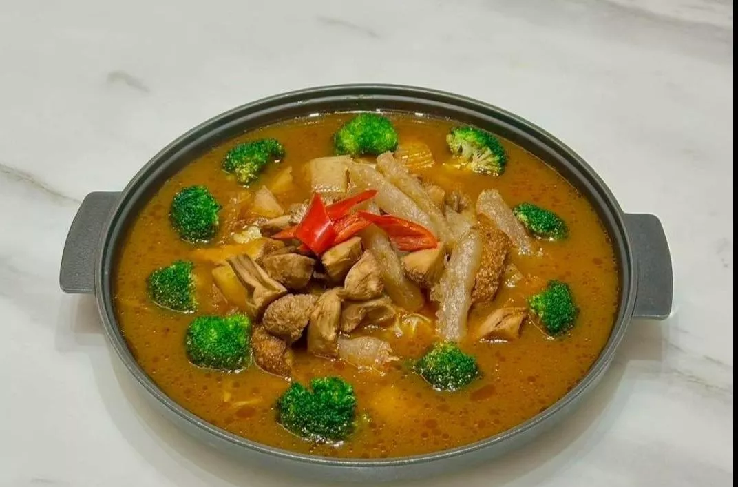 單點 泰式猴菇煲(奶素)