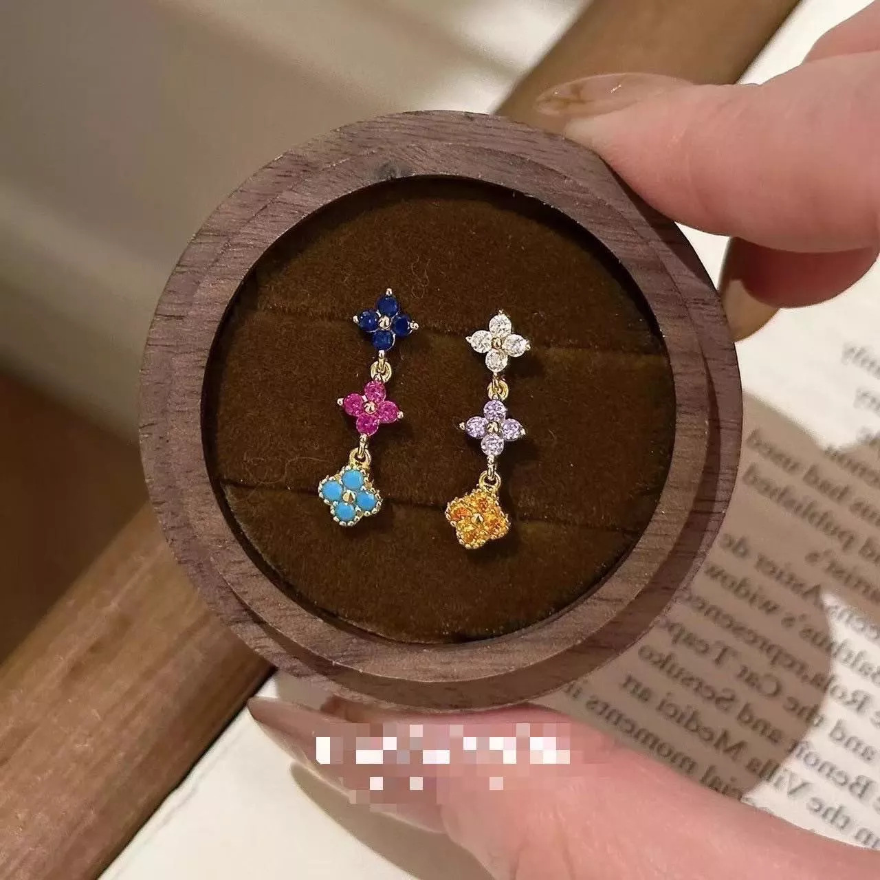 彩色多巴胺四葉草