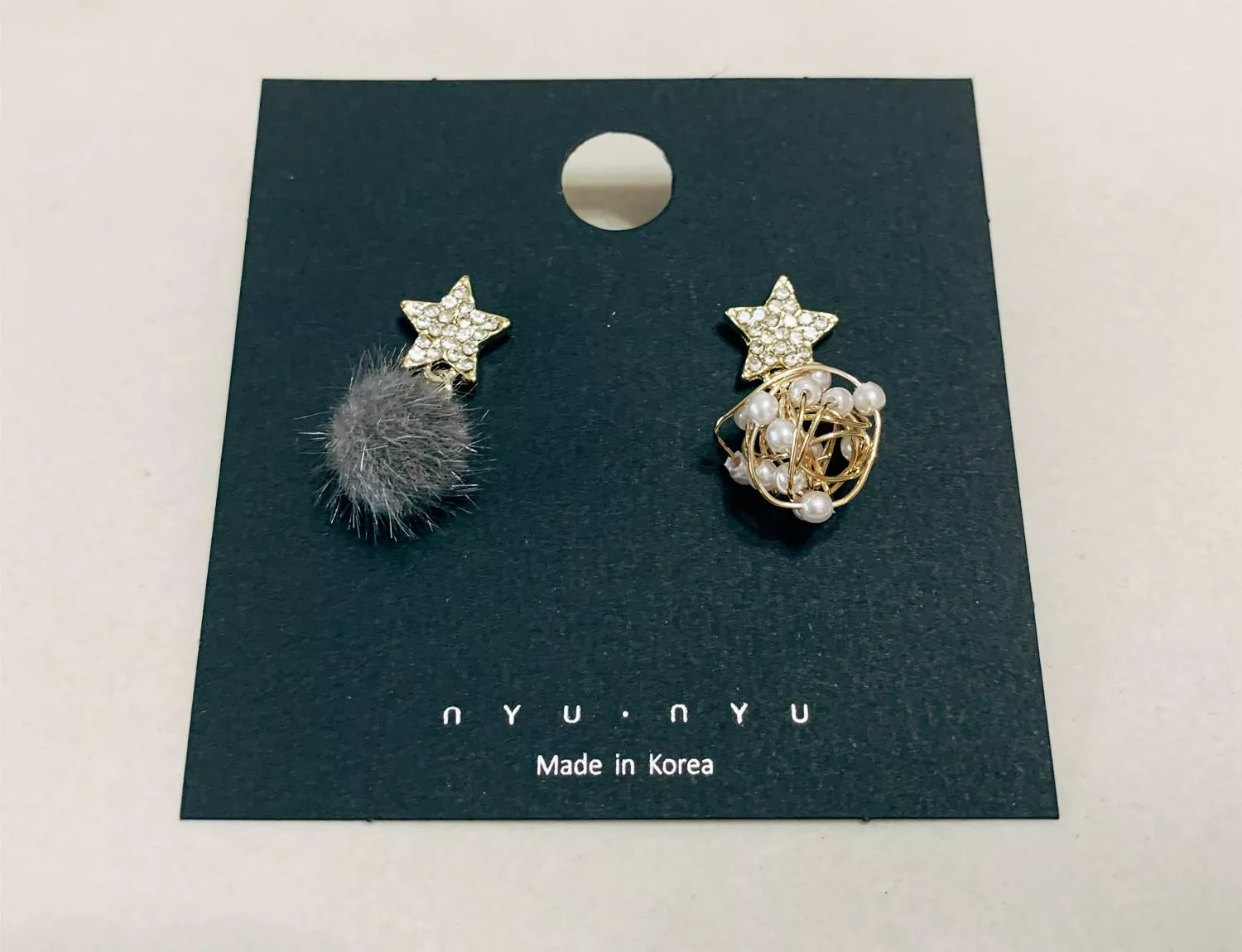 珍珠毛球之星♥深灰