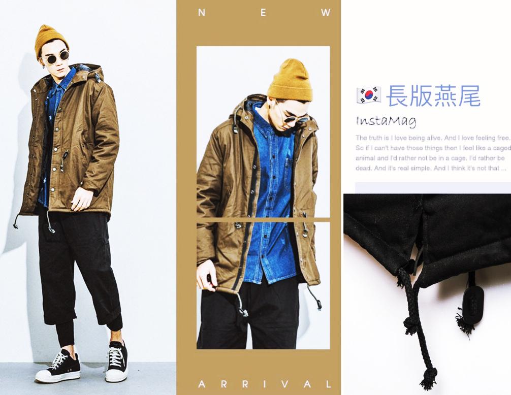 長版軍裝鋪棉連帽外套🦹‍♂️🦹‍♂️🦹‍♂️