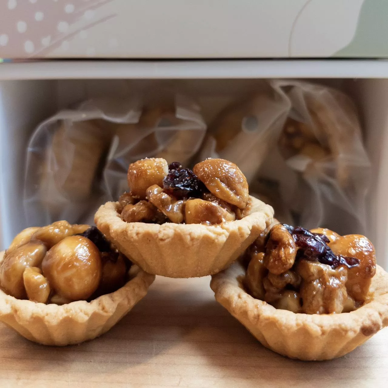 楓糖堅果塔(6入)