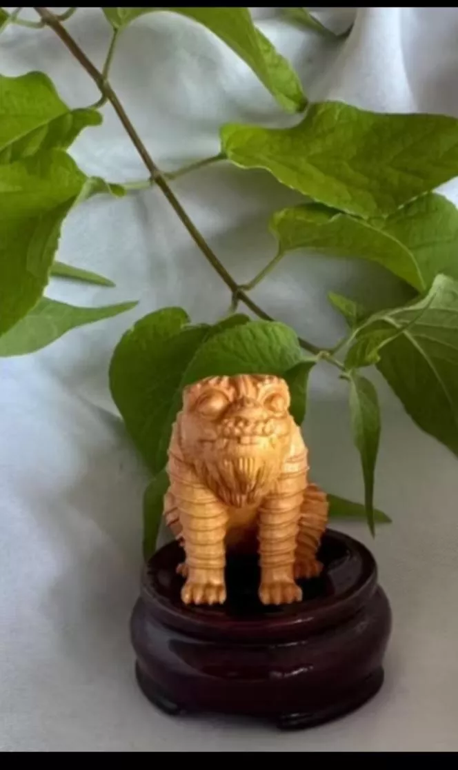 黃金檀迷你小虎爺