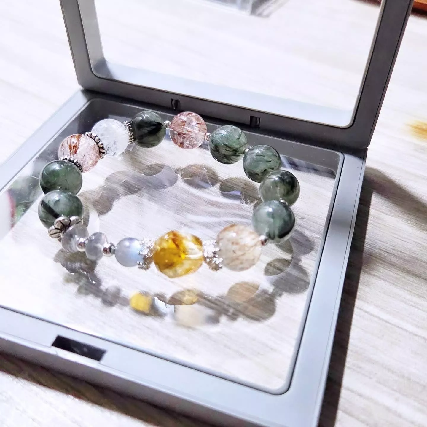 療癒綠髮 x 舒緩月光石