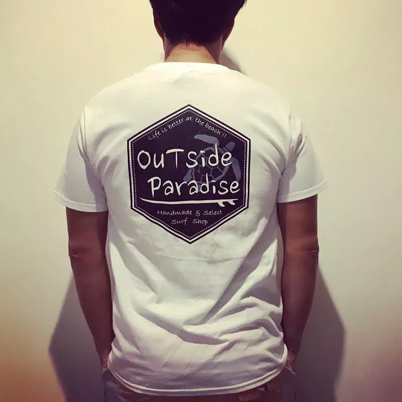 “OuTside Paradise” Logo T恤