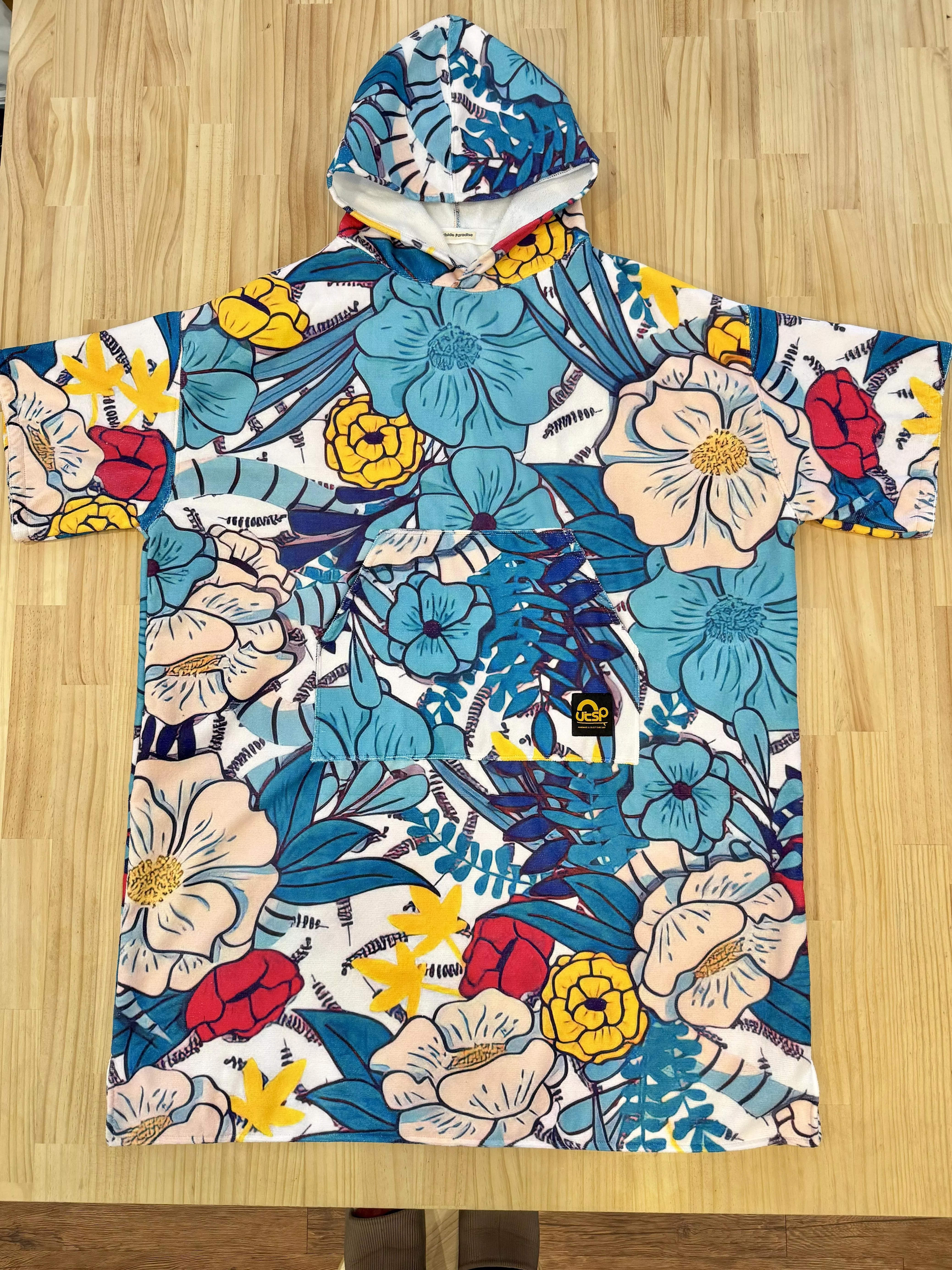 Outside Paradise 成人毛巾衣(短毛) - 塗鴉