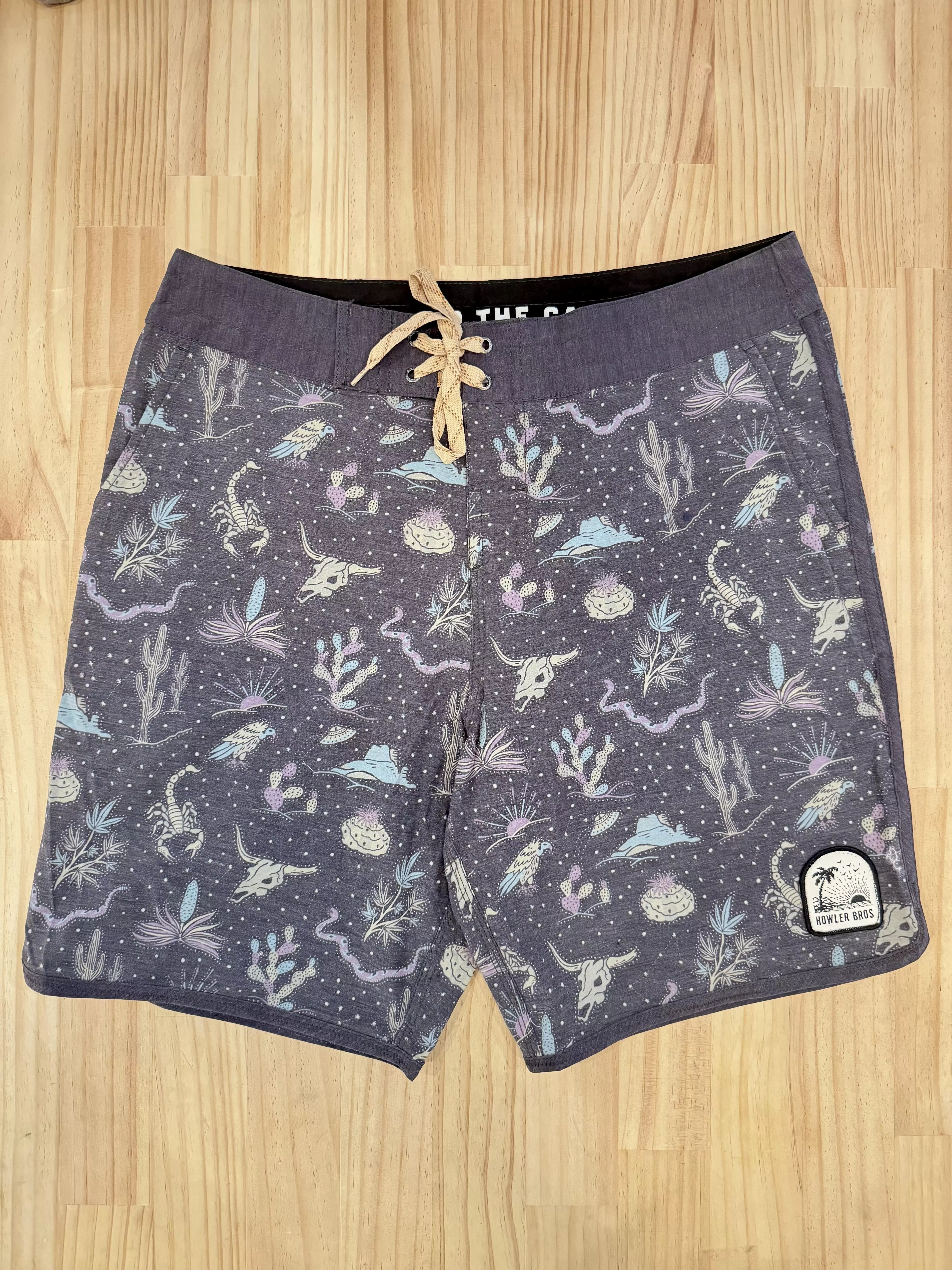 HOWLER BROS 灰底仿舊 衝浪褲