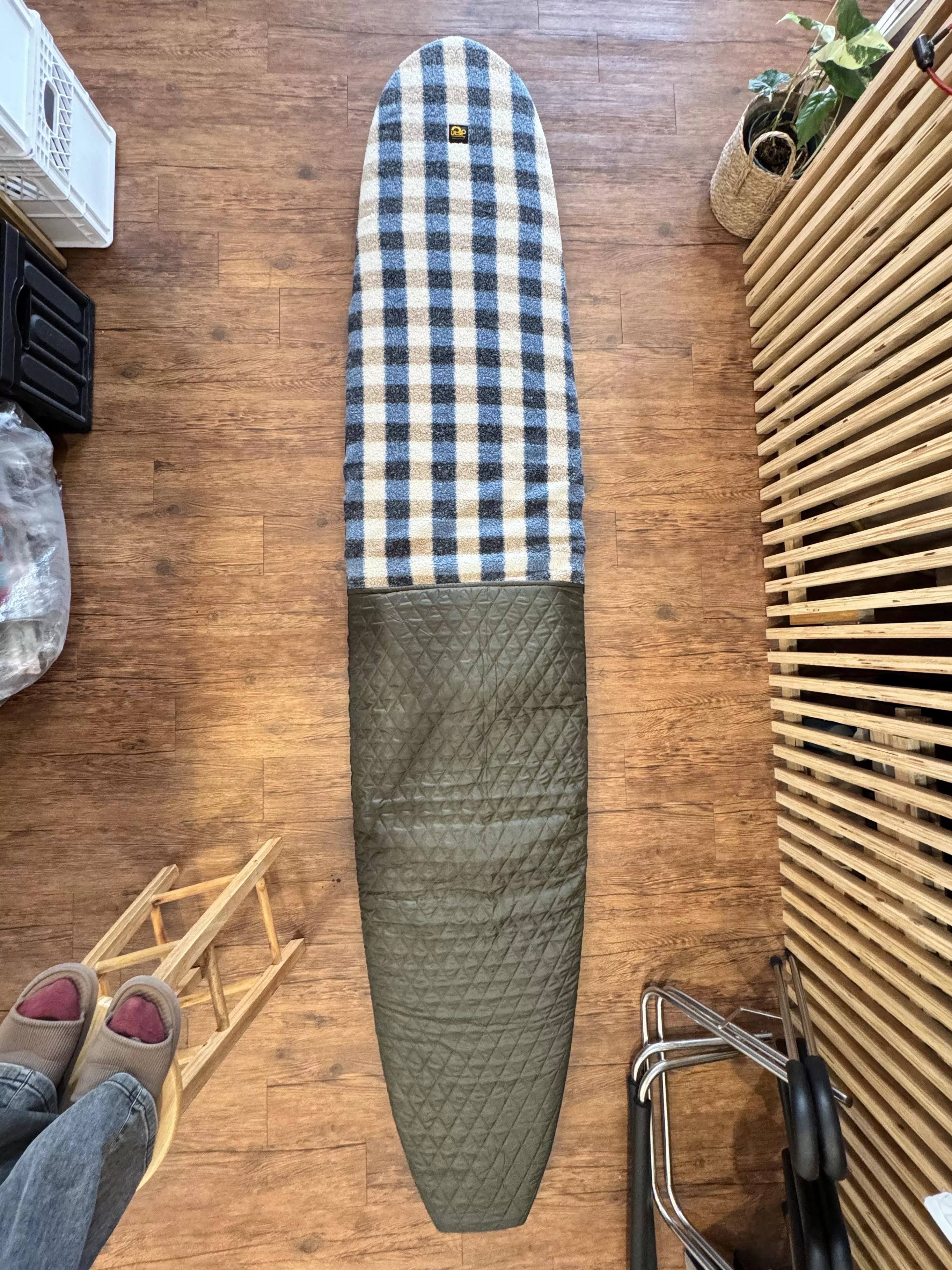 藍格毛毛快速板套（板罩）加厚防撞