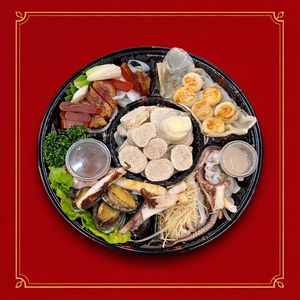 【艾里翁廚房｜2026年菜【除夕當天熟食】】澎湃海味拼盤