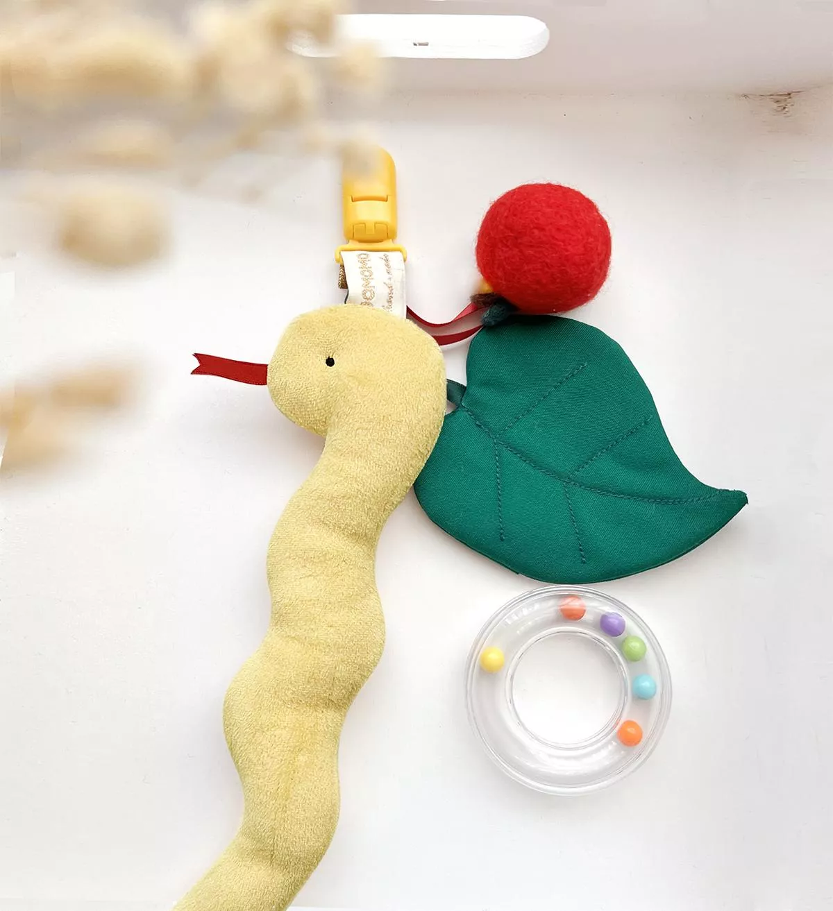 黃金小蛇 手搖鈴 吊飾 奶嘴鏈 平安符袋 香火袋