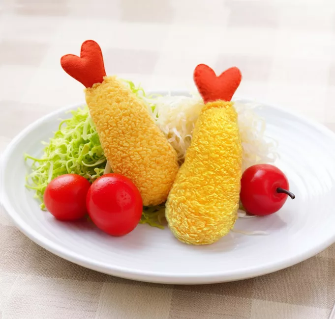 日式炸蝦 手搖鈴 安撫玩具