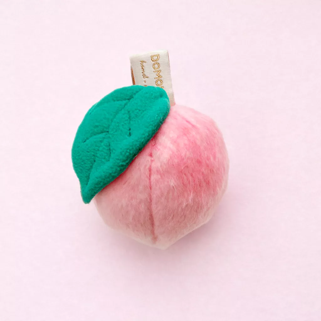 水蜜桃 手搖鈴/奶嘴鏈