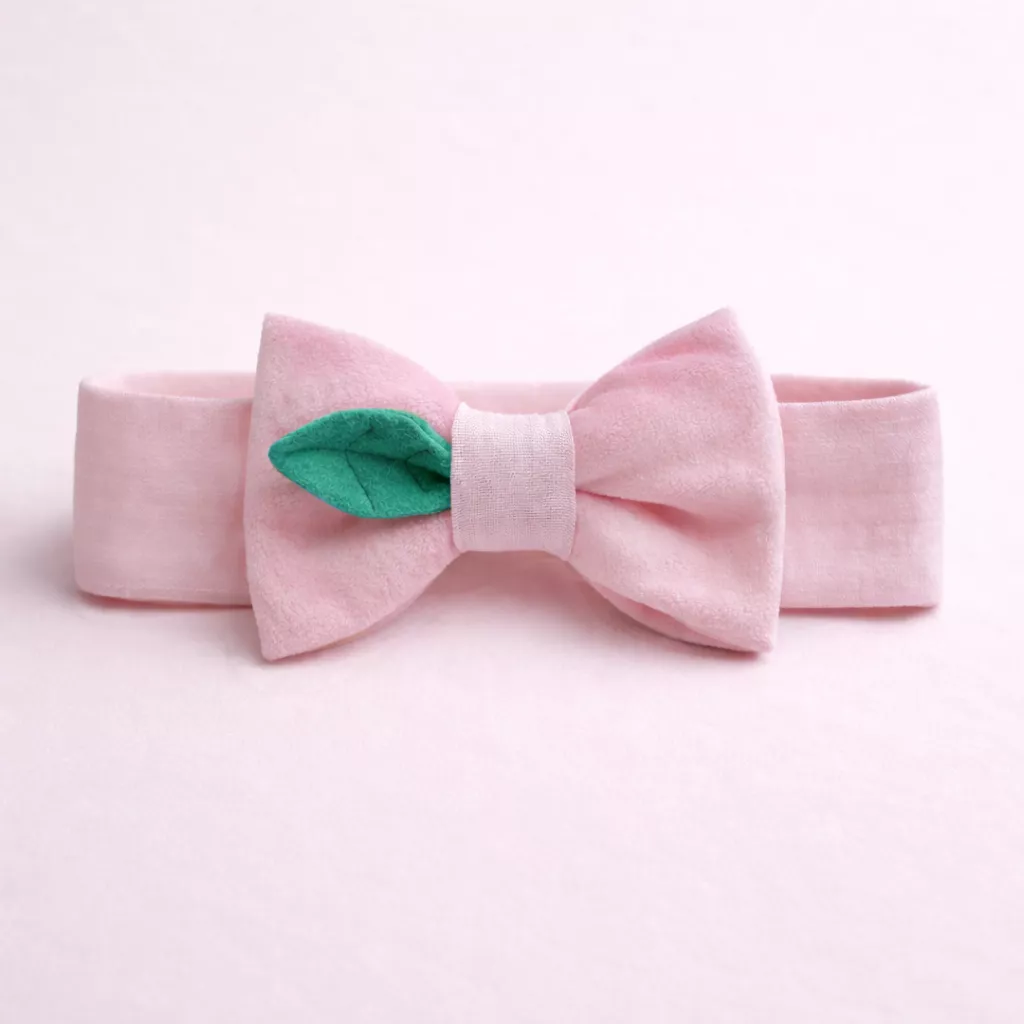 水蜜桃 造型 寶寶髮帶