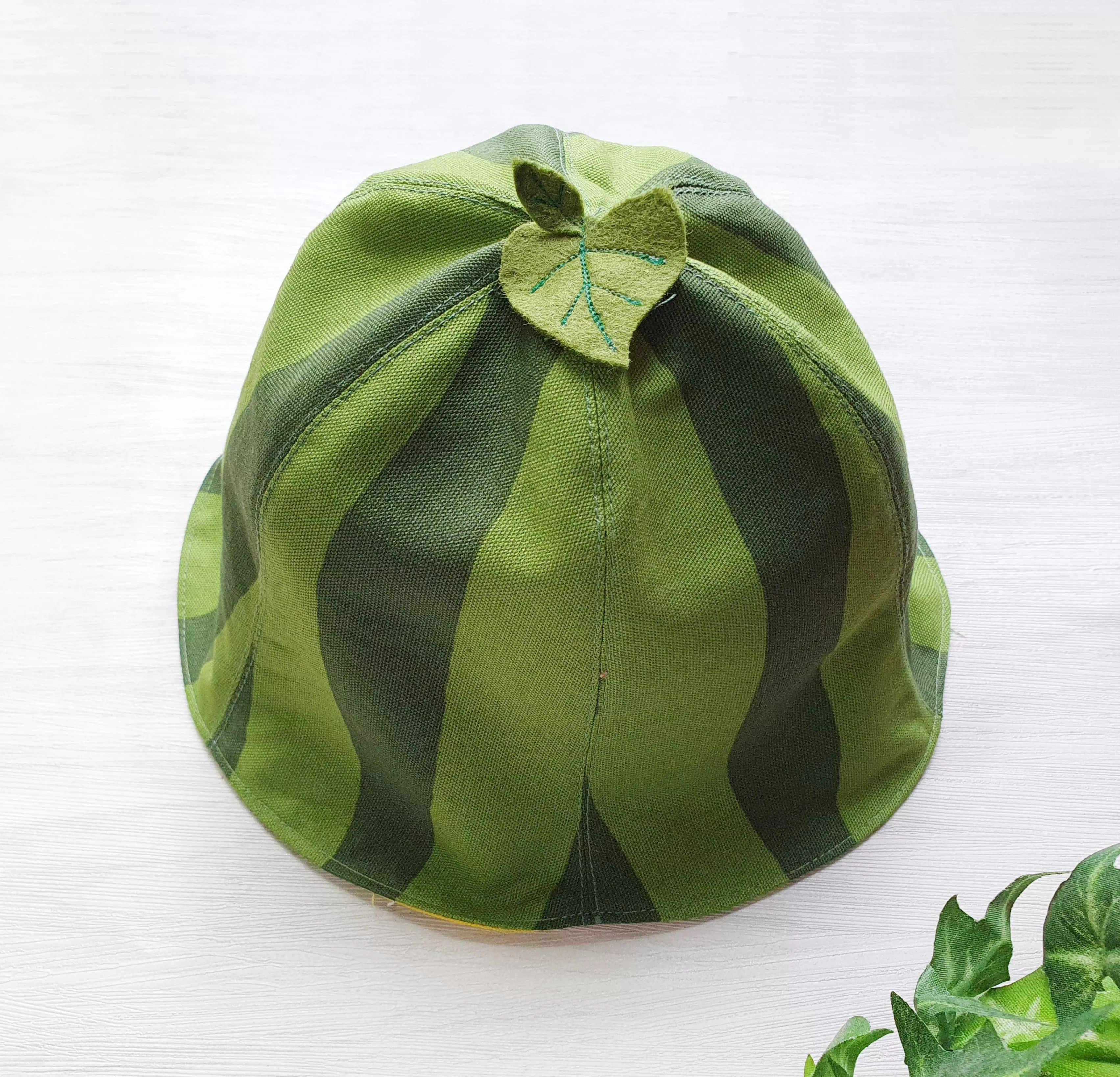 西瓜 寶寶帽漁夫帽 彌月組 周歲禮