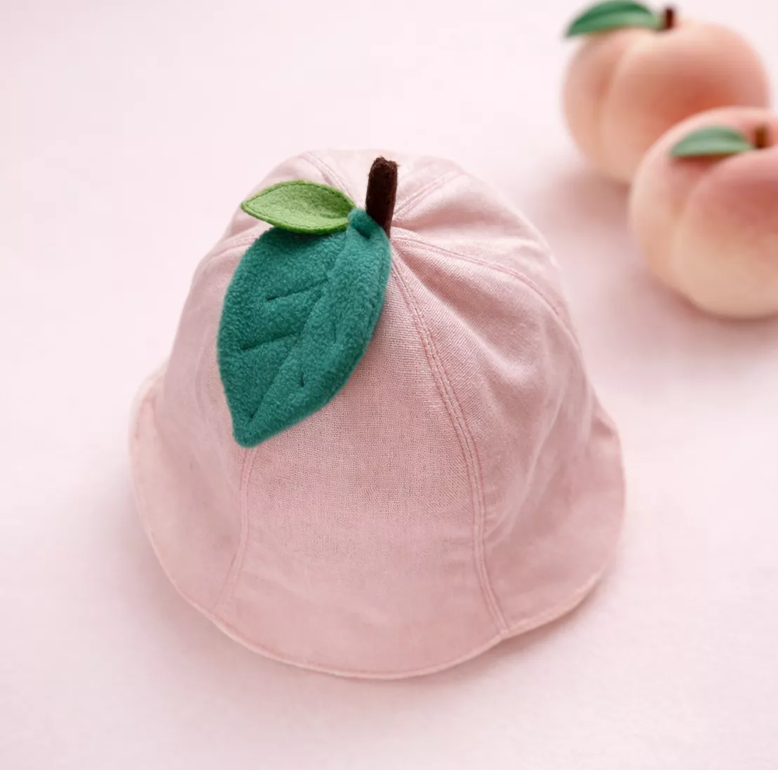 水蜜桃 寶寶 雙面帽 彌月組 周歲禮