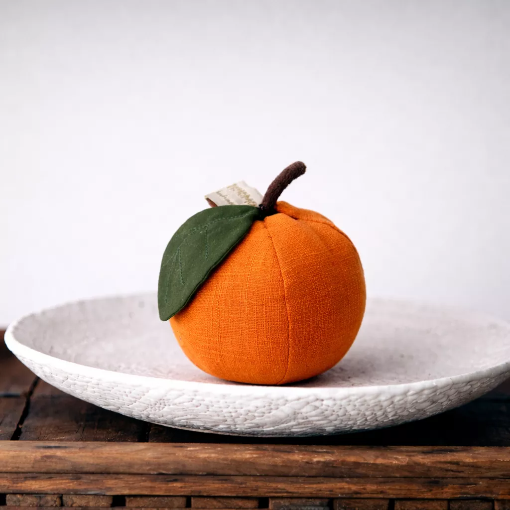 橘子 手搖鈴/奶嘴鏈