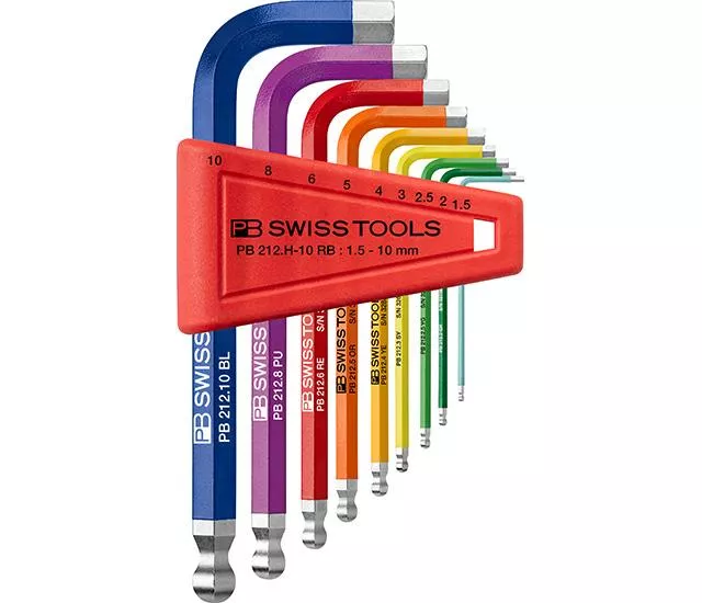PB Swiss Tools 【彩虹系列】L型扳手