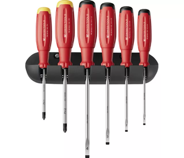 PB 38244 H  SwissGrip Evo 螺絲起子套件，附牆壁固定架