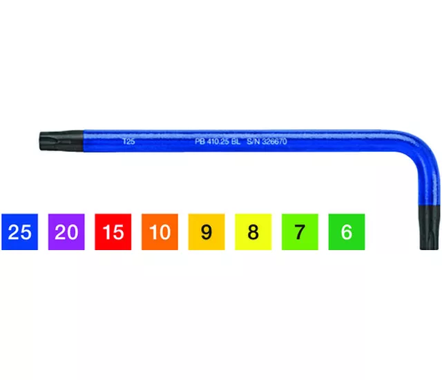 PB 410 RB 彩虹 L 型扳手