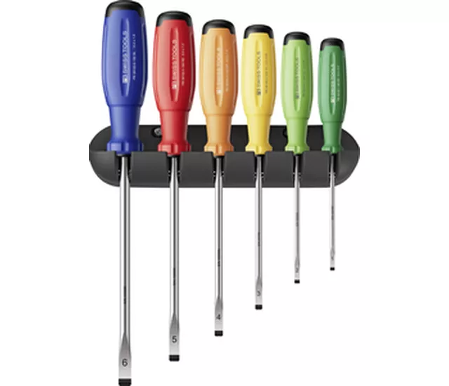 PB 38240 H RB 彩虹RainBow SwissGrip 手把 Evo 螺絲起子組，含壁掛