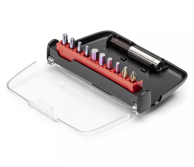 PB C6 700 BC  C 6.3 (1/4″)，BitCase 起子頭匣套件，皮帶夾