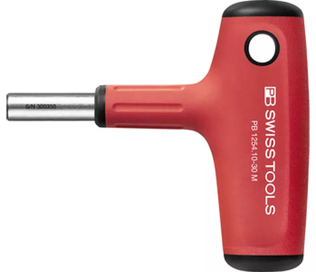 PB 1254  Cross-手把 Universal 起子頭 夾持座，適用於 Precision 起子頭 C 6.3 和 E 6.3 (1/4″)