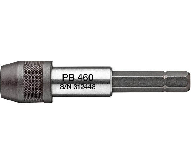 PB 460 Precision 起子頭專用的安全起子頭工具夾持座 C 6.3 (1/4″)