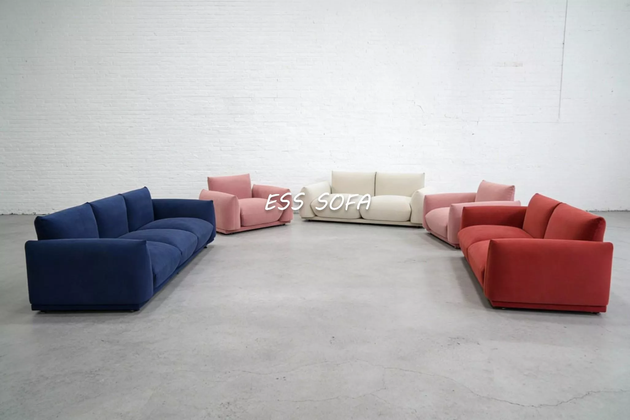 ESS Sofa 包覆式主沙發 整體配置｜ENLIV HOME