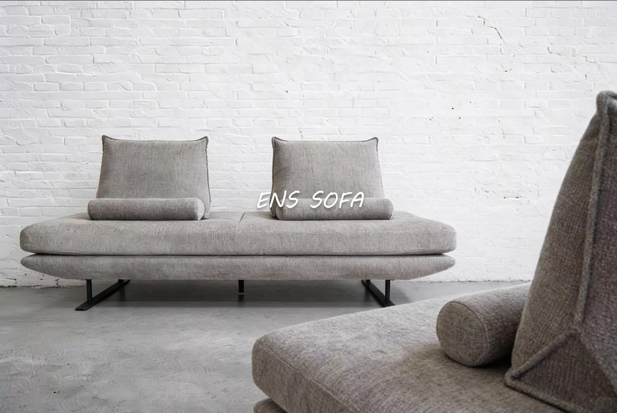 ENS Sofa 扶手與座面比例細節｜ENLIV HOME