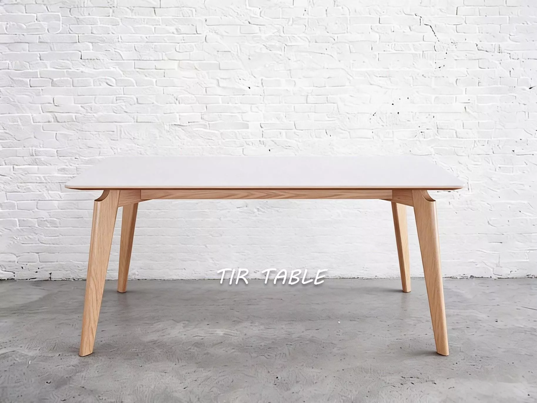 TIR Table 餐桌 整體比例與桌面結構｜ENLIV HOME