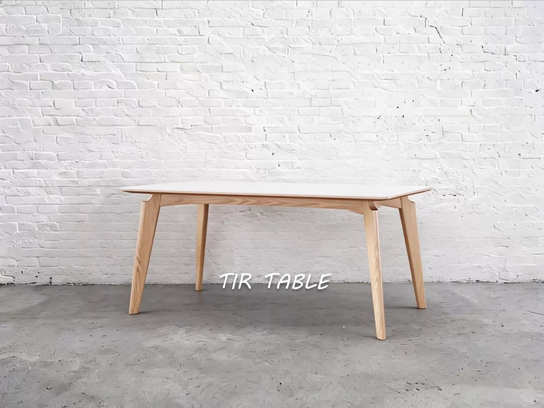 TIR Table 餐桌 桌腳與結構細節｜ENLIV HOME