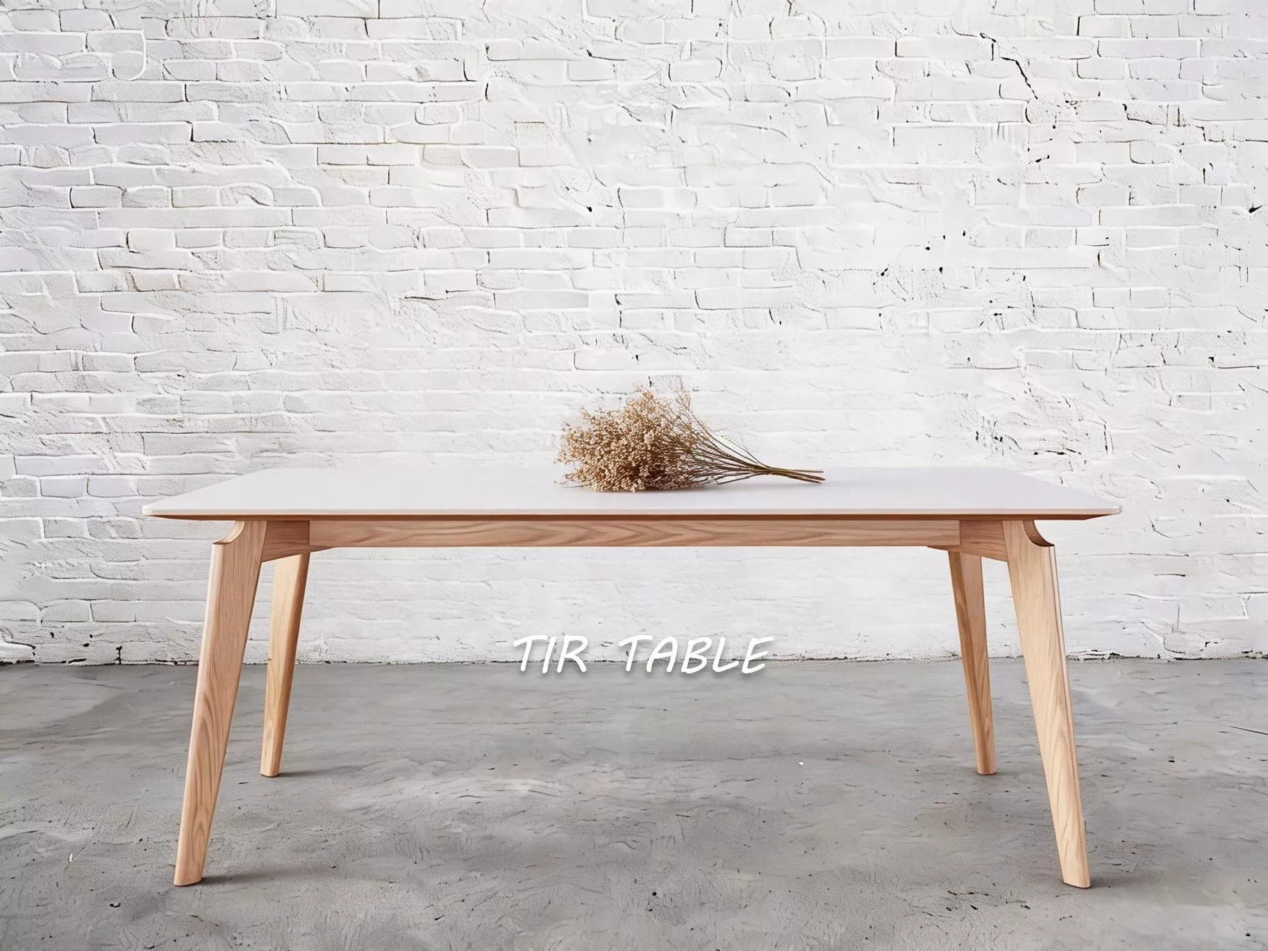 TIR Table 餐桌 用餐情境與實際尺度｜ENLIV HOME