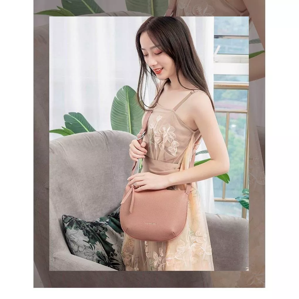 TAOMICMIC潮流純色氣質優雅單肩包