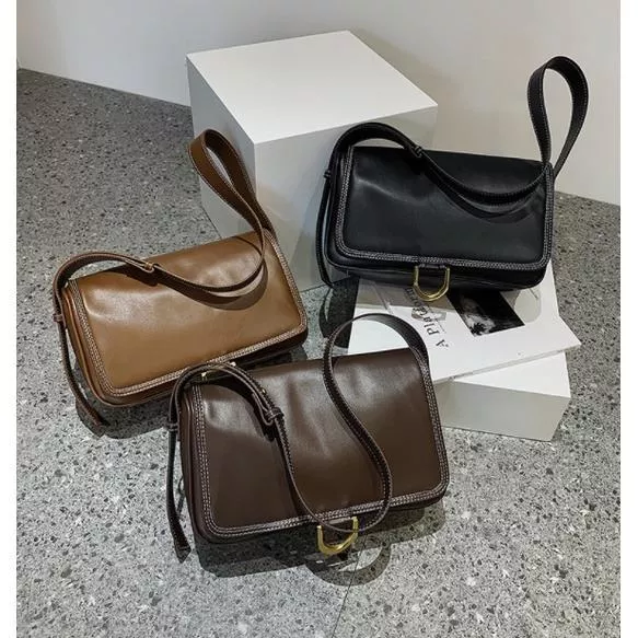 歐美風復古時尚單肩斜挎包