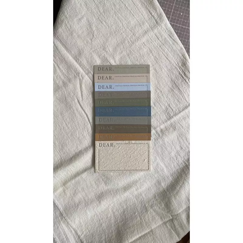 【蒔絮紙品x紙上旅行】Dear you / hey 便箋 (一份十張，含手抄紙+美術紙)