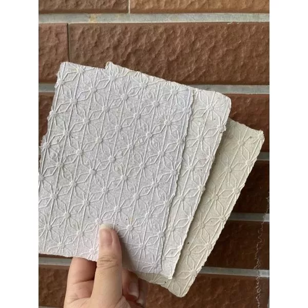 【蒔絮紙品】 鐵窗花-毬蘭紋手抄紙