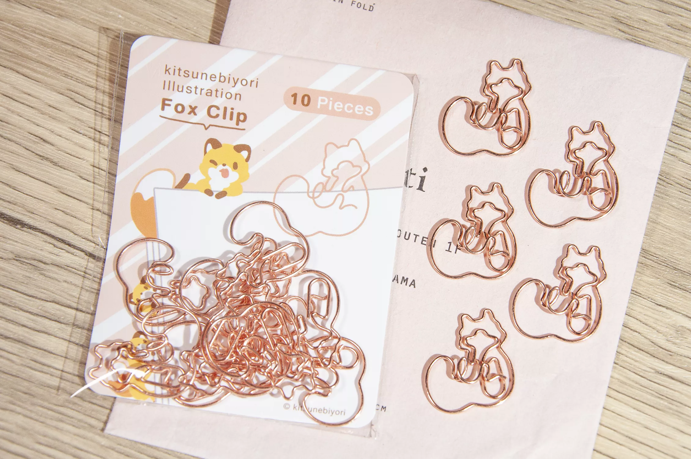 狐日和｜抱抱狐狸│狐狸造型迴紋針